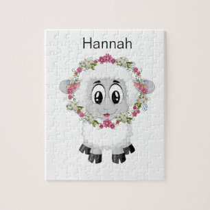 Puzzles Moutons Floral