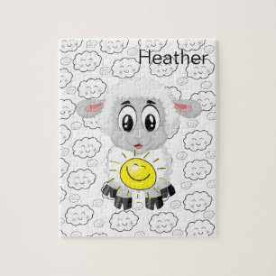 Puzzles Moutons Nuages Soleil