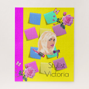 Puzzles Pastel Colors Styliste Beauté Salon