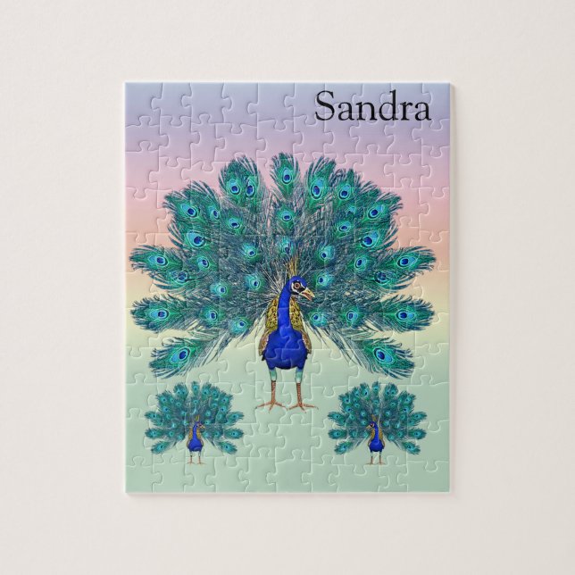 Puzzles Peacock (Vertical)