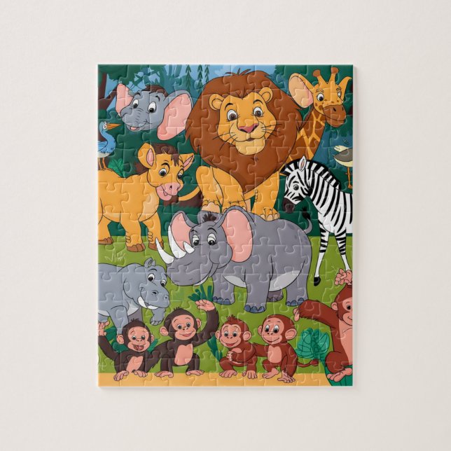 Puzzles pour enfants : Le plaisir de l'apprentissa (Vertical)