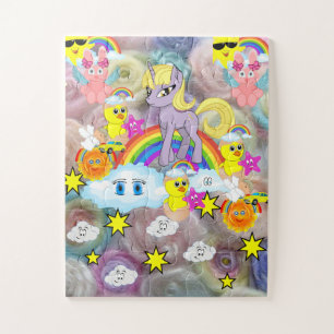 Puzzles Rainbows Unicorn Boy Cars