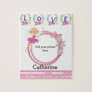 Puzzles Rose Fairy Love Floral