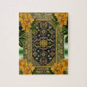 Puzzles Rug Floral