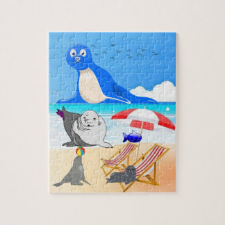 Puzzles Seal Beach Sand