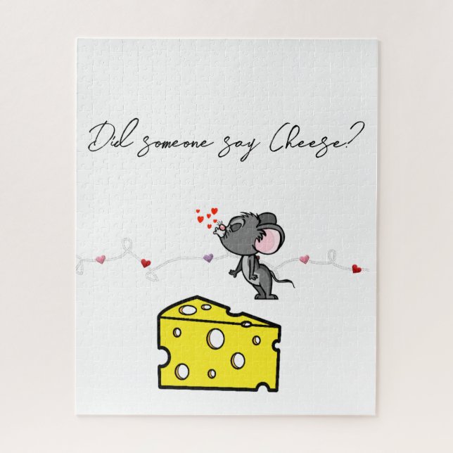 Puzzles Souris Dis Cheese  (Vertical)
