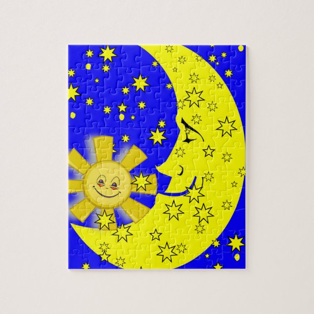 Puzzles Sun Moon Stars (Vertical)