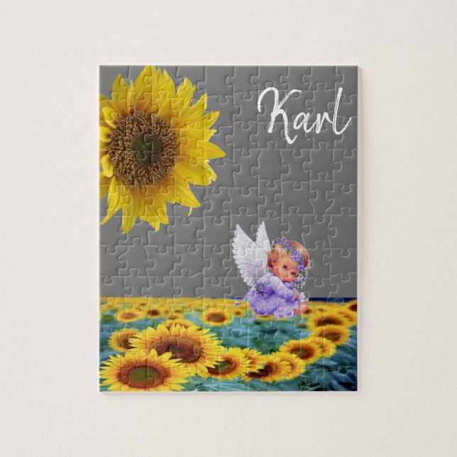 Puzzles tournesol Angel (Vertical)