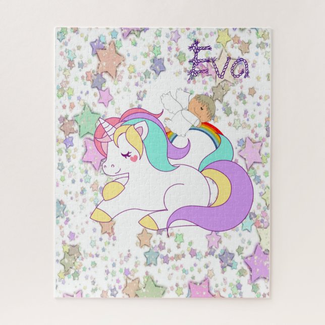 Puzzles Unicorn Stars (Vertical)