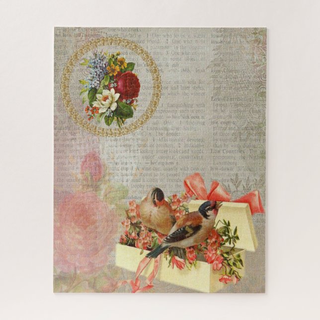 Puzzles Vintage Floral (Vertical)