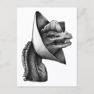 PygmyPets "Dennis" Dilophosaurus - Carte Postale