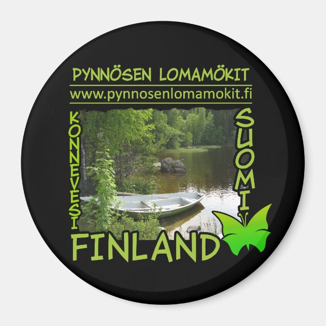 Pynnösen Lomamökit aimant (Devant)