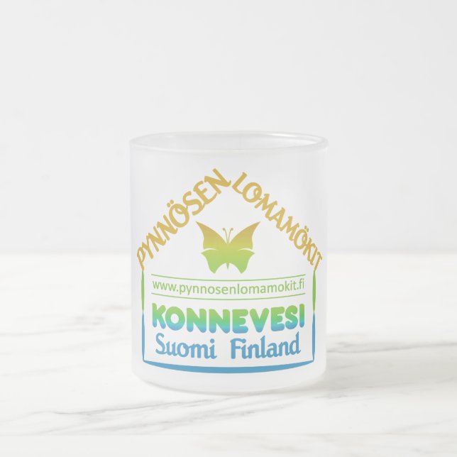 Pynnösen Lomamökit mug - choisir style & couleur (Centre)