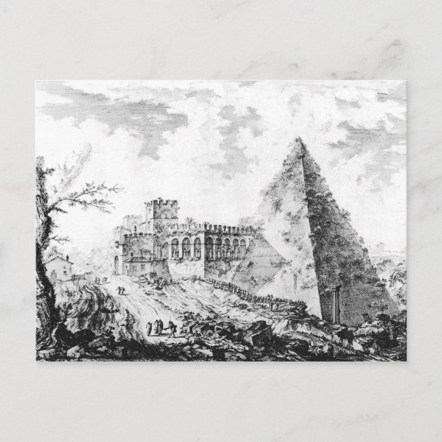 Pyramid 2 Piranesi carte postale (Devant)