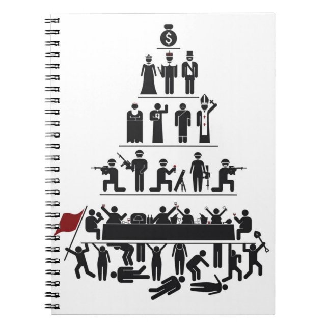 Pyramide de carnet de capitalisme (Devant)