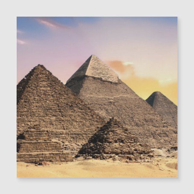 Pyramides De Gizeh Voyage Egypte Photo (Devant)