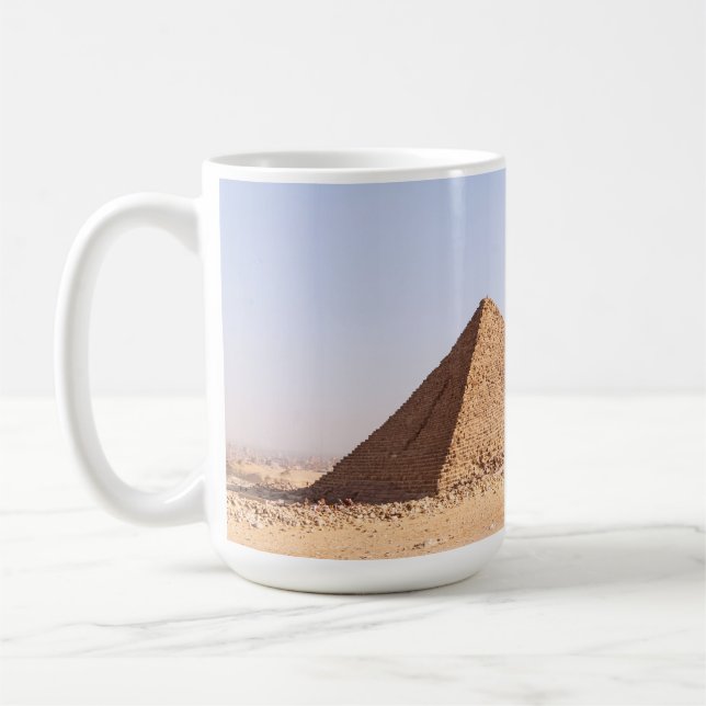 Pyramides d'Egypte Café Mug (Gauche)