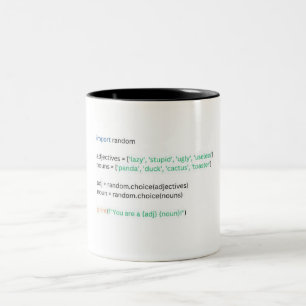 Python drôle de café Mug pour les développeurs