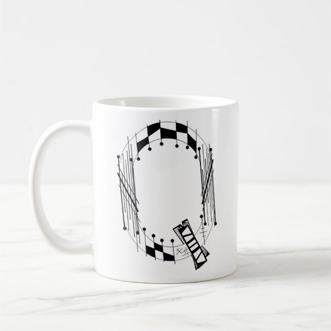 "Q" Mug de café (Gauche)