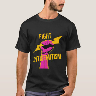 QAA lutte contre l'antisémitisme T-shirt