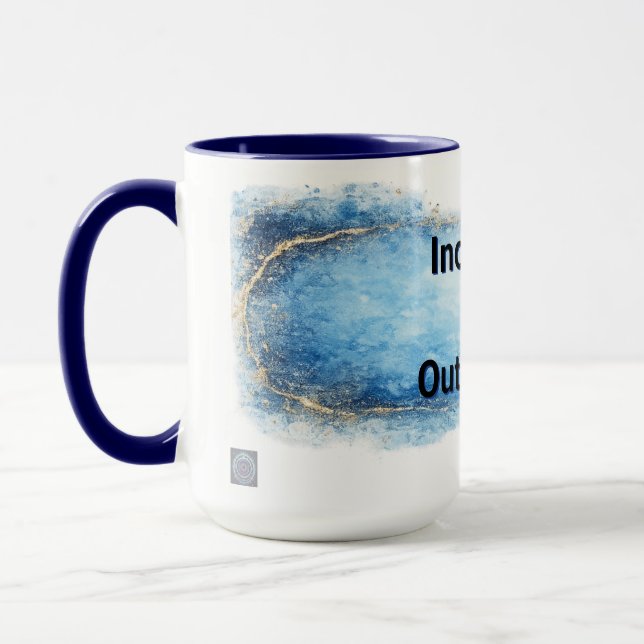 QEC Incomes & Outcomes Mug (Gauche)