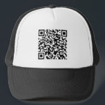 Qr a codé le casquette - personnalisable<br><div class="desc">Les casquettes codés par QR sont grands pour des événements. Employez les codes de QR pour lier à une page de facebook,  à votre site Web ou à n'importe quel autre endroit que vous voudriez diriger des personnes vers.</div>