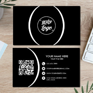 QR Code Entreprise Moderne Carte de visite profess