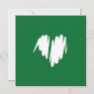 Qr Code Graffiti de coeur blanc pulvérisé