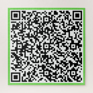 QR Code Puzzle cadeau avec votre message surprise
