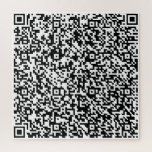 QR Code Puzzle - Moderne Personnalisé<br><div class="desc">Ajouter votre code QR - Image ou logo - Redimensionner et déplacer ou supprimer / Ajouter des éléments - Image / texte avec l'outil de personnalisation. S'il vous plaît voir mes autres projets / dessins. Vous pouvez également transférer ces designs à plus de 1000 produits Zazzle. Bonne chance - Soyez...</div>
