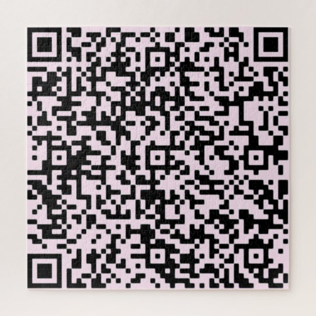 QR Code Puzzle - Moderne Personnalisé (Vertical)