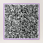 QR Code Puzzle Votre cadeau de message surprise sp<br><div class="desc">Ajoutez votre message surprise unique / Informations avec QR Code - Image / ou ajoutez votre logo - Photo / Texte / Plus - Redimensionner et déplacer ou supprimer / Ajouter des éléments - Image / texte avec l'outil de personnalisation. Choisissez Couleur / taille / police. S'il vous plaît voir...</div>