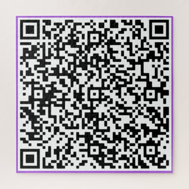 QR Code Puzzle Votre cadeau de message surprise sp (Vertical)