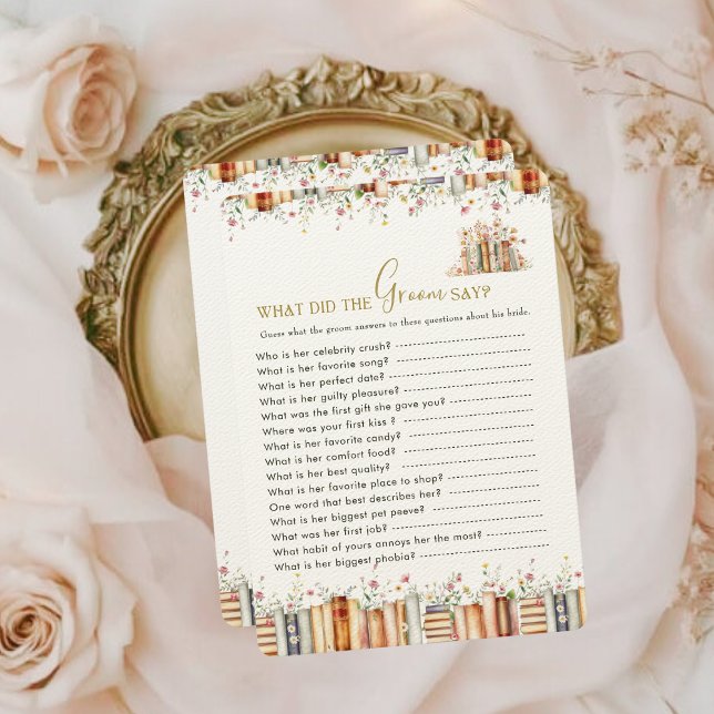 Qu'a dit Groom livre Fête des mariées jeu (Créateur téléchargé)