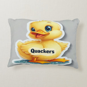 Quackers Drôle - Joueur et Coussin de canard humor