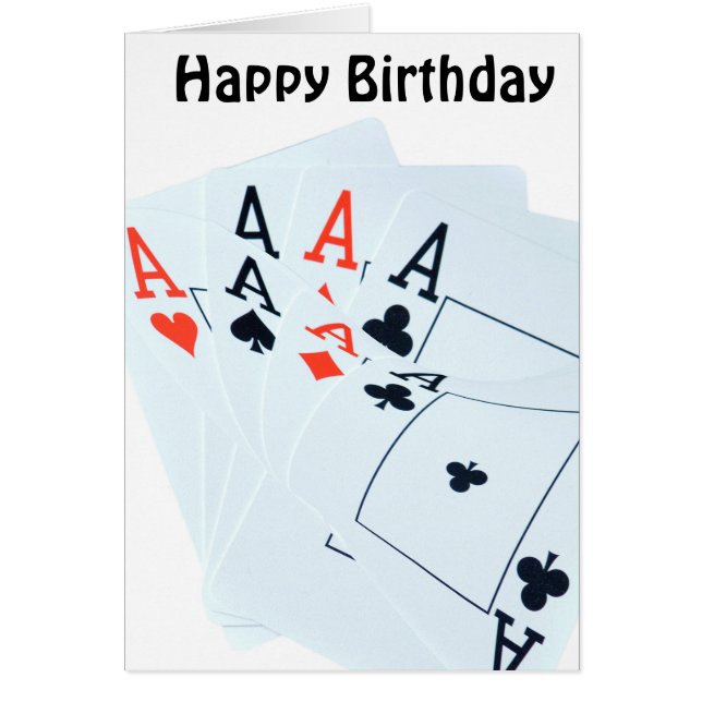 Quad As, Carte Anniversaire (Devant)