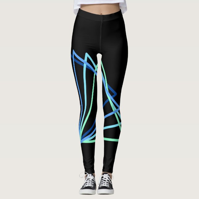 Quad triangle de Leggings d'Aqua (Devant)