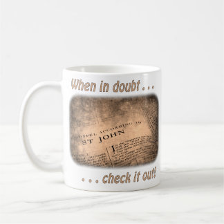 Quand en doute ... Check it Out - Mug