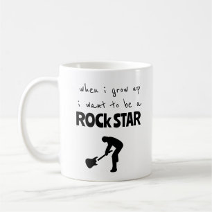 Quand j'ai grandi Rock Star café Mug