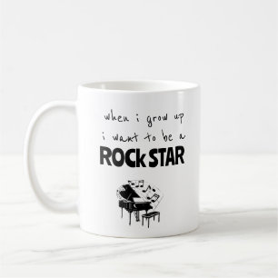 Quand j'ai grandi Rock Star café Mug