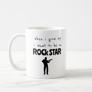 Quand j'ai grandi Rock Star café Mug
