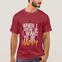 Quand Je Crois, Je Veux Être Un Bon T-shirt