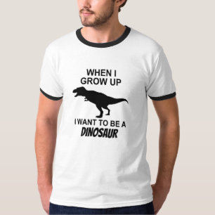 Quand je me grandis voulez être un T-shirt de