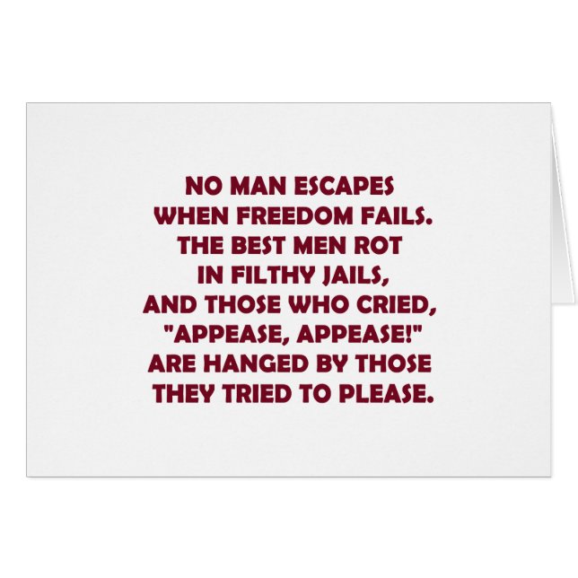 Quand la liberté échoue (Devant horizontal)