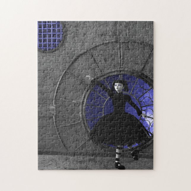 Quand la pluie vient puzzle gothique d'art (Vertical)