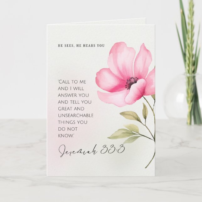 Quand la vie est accablante - carte d'encouragemen (Devant)