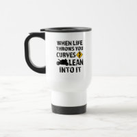 Quand la vie jette vous courbe la tasse des hommes