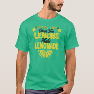 Quand la vie vous donne citrons T-shirt homme