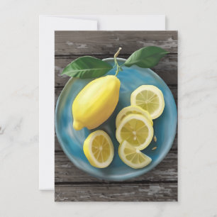 Quand la vie vous donne des citrons   Carte de fru