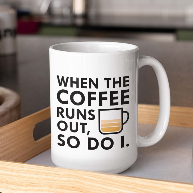 Quand Le Café Sortira De La Mug De Café (Créateur téléchargé)